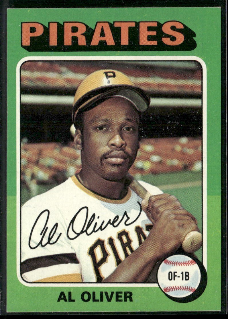 1975 Topps - Al Oliver #555 ~ NM- MT ~