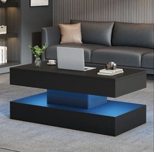 Tavolo Portaoggetti Moderno Idraulico Altezza Regolabile Zona Soggiorno