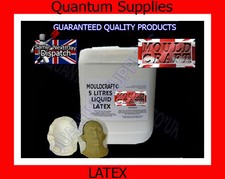 SKIN SAFE Liquid Latex Mould Moulding / Dipping Rubber 5 Litres halloween scars