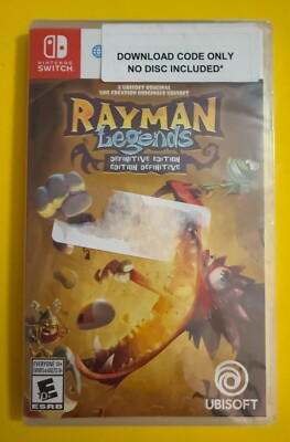 Rayman Legends: Definitive Edition *Download Version* for Nintendo Switch New