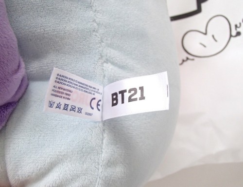 Official BTS BT21 Plush Large Cushion Dust Cover / Rucksack OR Keyclips 8 Styles - Picture 24 of 70
