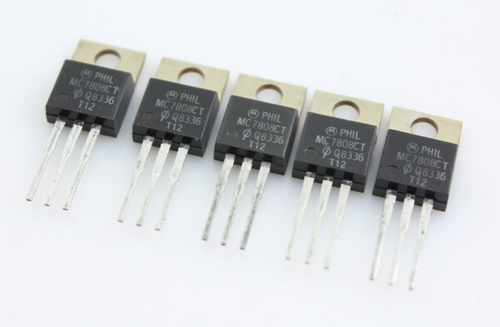 Qty 5 Original Motorola MC7808CT 7808CT 7808C Linear Voltage Regulator - Picture 3 of 6