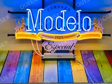 New Cerveza Modelo Especial Lamp Light Neon Sign 24"x20" With HD Vivid Printing