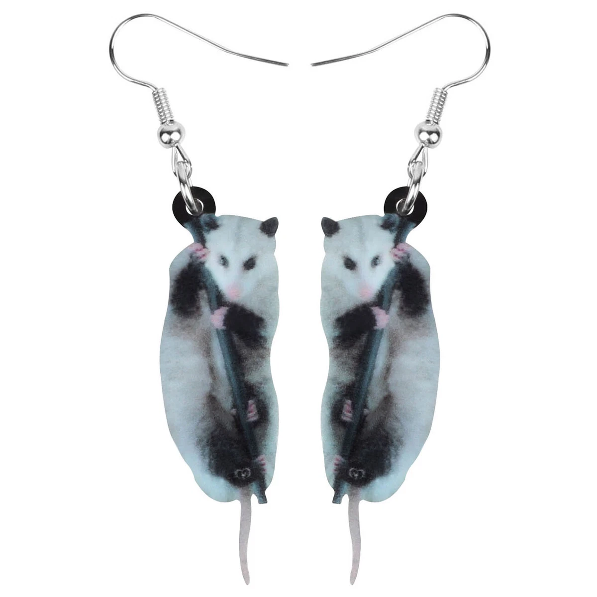 Opossum earrings store