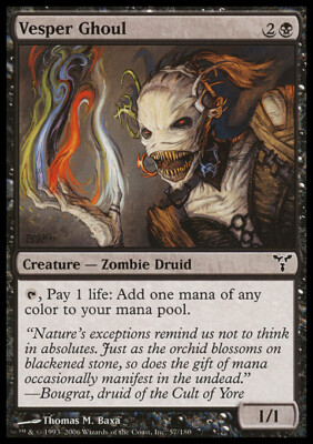 Magic the Gathering MTG Vesper Ghoul (57) Dissension   LP
