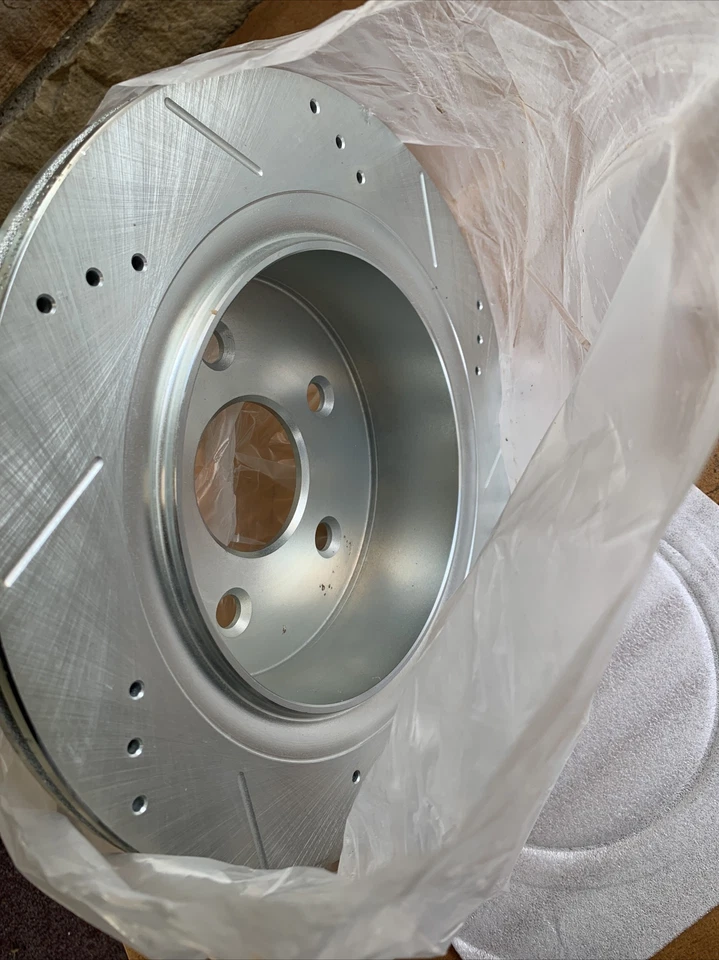 2002-2010 Dodge Ram 1500 conjunto de 2 rotores de freio traseiros AR8752XL AR8752XR - Imagem 4 de 4