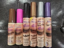 6 SPECIAL PROSA MASCARA 4 IN 1 WATERPROOF PROFESSIONAL MAXIVOLUME COFFEE MEXICO