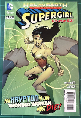 Supergirl #17 Volume 6 2013 DC Comics Wonder Woman