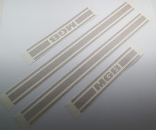 New 1962-1980 Mg Mgb Triple Lower Rocker Side Body Stripe Kit V8