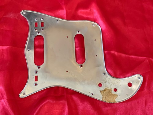 TEISCO GUITAR Pickguard STEEL Chrome KAWAI IBANEZ Guyatone Japan Part - 第 9/9 張圖片