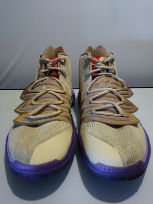 kyrie 5 purple and gold