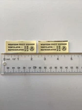 Vintage Walther’s Decals HO Scale Great Northern GN Western Fruit Express  1-2