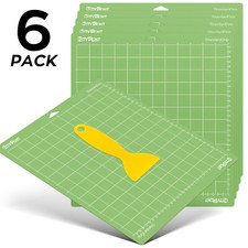 6 Packs Standard Grip Cutting Mat Sticky for Cut Explore One/Air 2/Maker 3