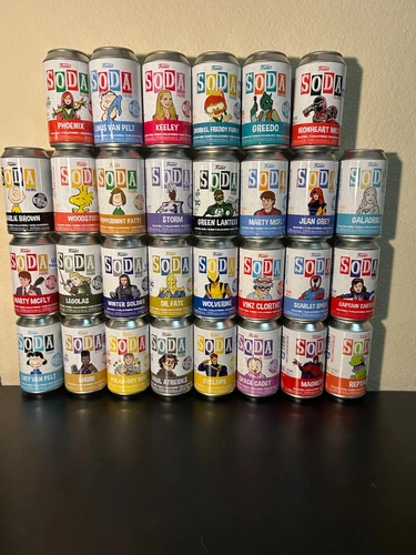 FUNKO SODA COMMONS! You Pick! Marvel, Star Wars, LOTR, + MORE! New Sodas Added!