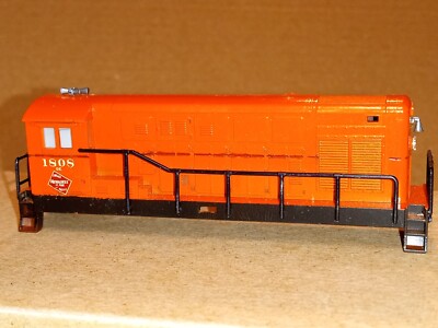 MINITRIX FM MILWAUKEE Diesel H-12-44 Loco CAB #1808 SHELL N SCALE NEW RARE TRIX