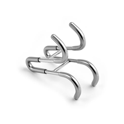 Over the Door Hooks Stainless Steel Shower Bathroom Frameless Drill-Free Hangers - Picture 6 of 26