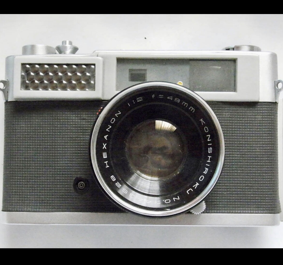 Vintage Konica S Rangefinder Film Camera & Hexanon 48mm 1:2 lens