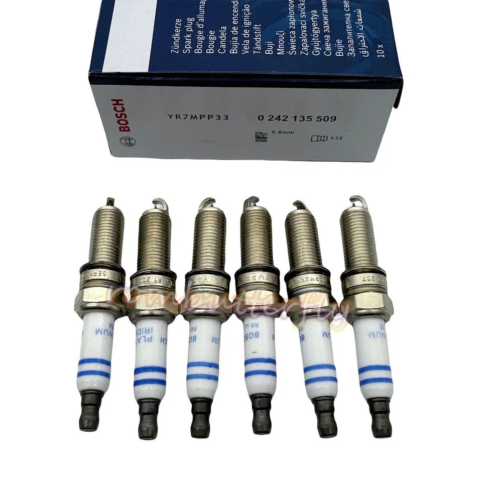 6 Pack UF535 Ignition Coils + Spark Plugs for Mercedes-Benz C250 GL450 ML350 - Изображение 3 из 4