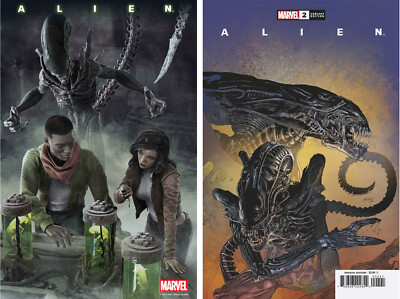 ALIEN #2 (BJORN BARENDS & ANDREW BRASE VARIANT SET)(2022) ~ MARVEL COMICS
