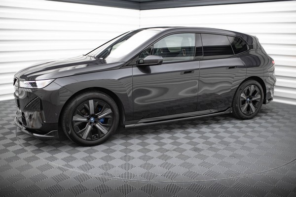 Seitenschweller Ansatz FüR BMW Ix M-Paket I20 Schwarz Schweller Sideskirts-image