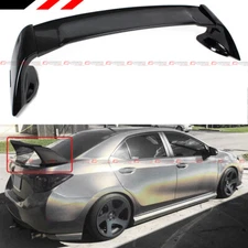 FOR 2014-2019 TOYOTA COROLLA M STYLE GLOSS BLACK JDM STAND UP TRUNK SPOILER WING