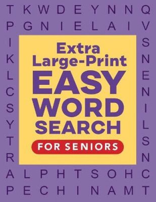 Extra Large-Print Easy Word Search for Seniors by Rockridge Press
