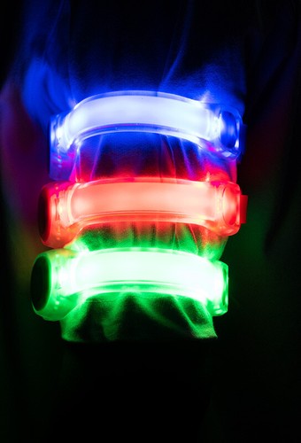 LED light armband Light bracelet wrist strap night run outdoors