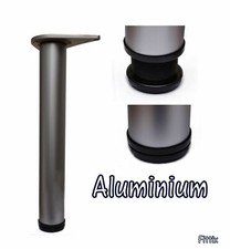 Image of 60 mm Adjustable Breakfast Bar Worktop Support Table Kitchen Leg 710/820/1100 mm
