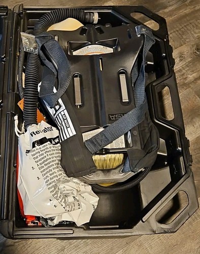 MSA Air Mask Self-Contained Breathing Apparatus w/Stealth Tank Case & Mask - Picture 3 of 18