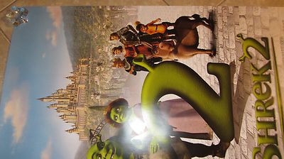 SHREK movie poster (B) MIKE MYERS, CAMERON DIAZ original 1 sheet