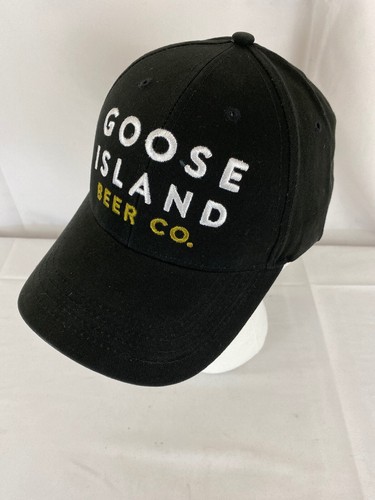 Goose Island Beer Co Black Trucker Snap Back Official Baseball Cap - Picture 2 of 5