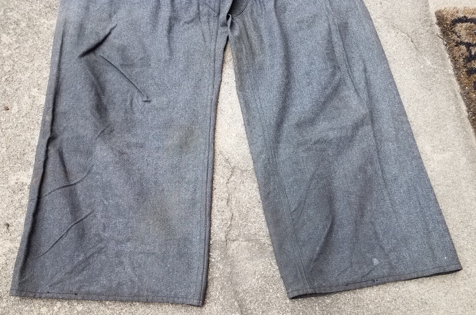 dead stock Janesville firefighter union label 1962 front clip buckle