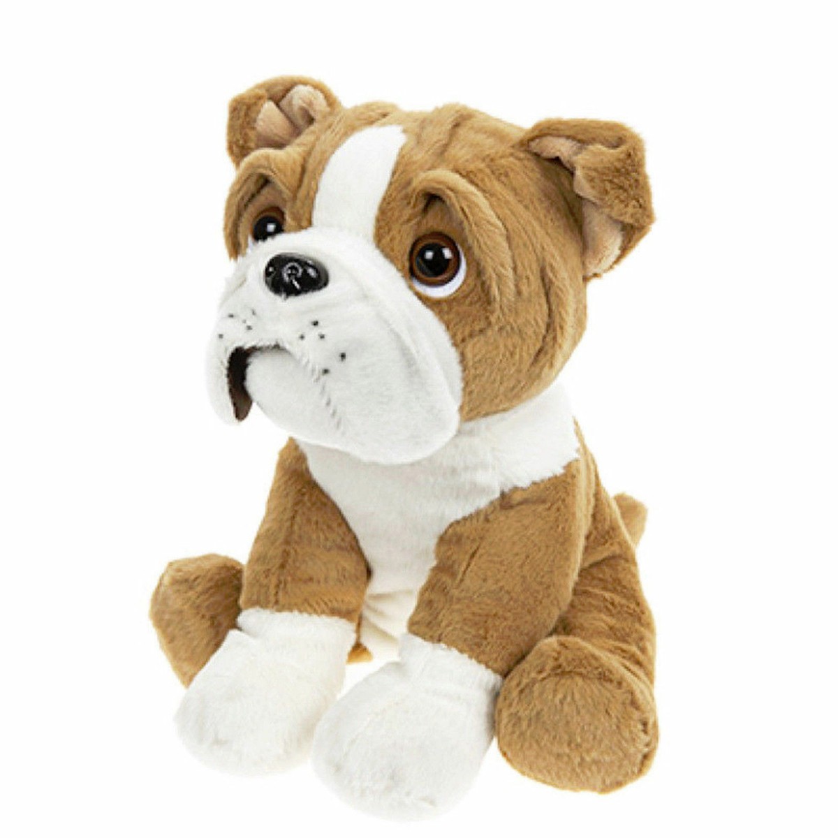 Large Cute Sitting British English Bulldog Dog Puppy Teddy Super