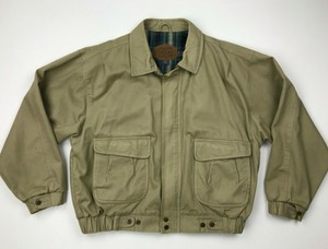 Woolrich Mens Barn Coat Field Chore Jacket Size Xl Canvas Flannel