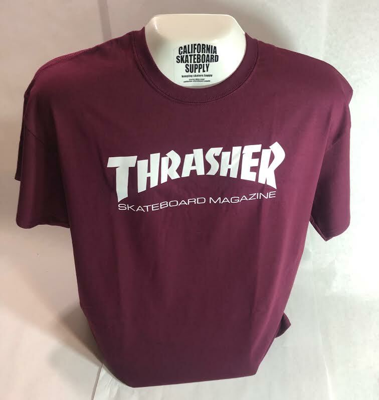 Купить THRASHER MAROON MAG LOGO brand 