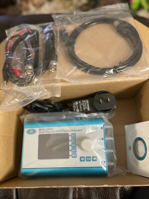 MHS2300A Arbitrary Waveform Dual-channel DDS Signal Generator NO Power Adapter
