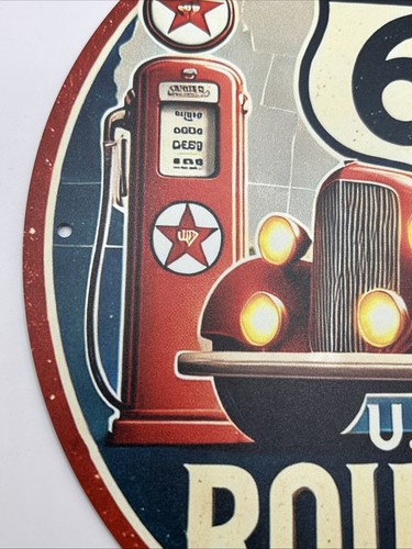 Nueva bomba de gasolina retro para camioneta pickup Ruta 66 7,75 pulgadas envío gratuito PNS-09d5 - Imagen 8 de 11
