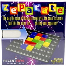 Recent Toys Boardbrettspiel Zeparate Stretegiespiel 2 Giocatore Scacchiera Nuovo