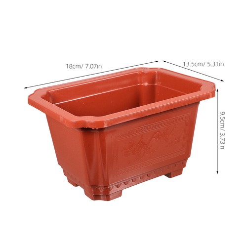 10pcs Bonsai Pot Garden Use Thicken Flowerpot Durable Bonsai Cultivation PotUS - Bild 9 von 12