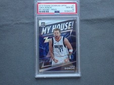 Luka Doncic Optic 2019-20 19-20 My House! Holo Silver Prizm PSA Gem Mint 10 MT