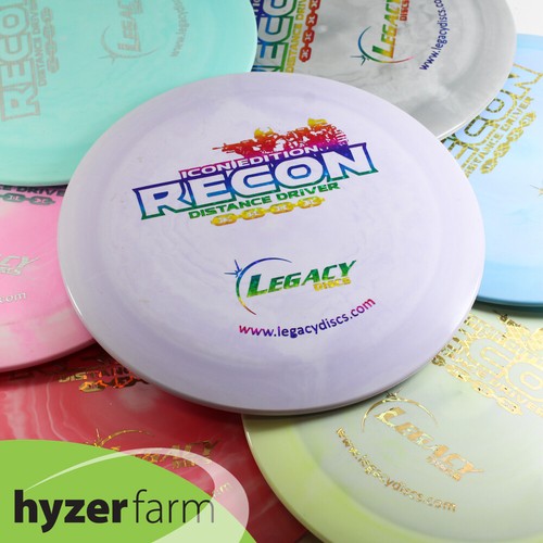 Legacy ICON RECON STOCK STAMP *choose weight/color* Hyzer Farm disc golf driver - 第 1/36 張圖片