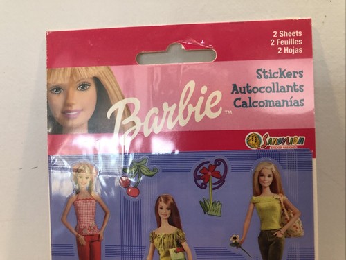 Vintage Sandylion Stickers Barbie New in Package 2 sheets - Picture 3 of 5