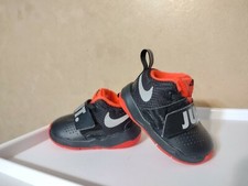 Nike Team Hustle D8 "Just Do It" baby Unisex Shoes Size 3c boy/girl