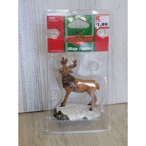 Lemax 2005 stag Coventry Cove Village accessory reindeer Xmas - Picture 1 of 6