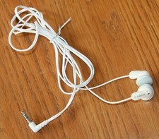 Sony wired earphones ear buds earbuds white