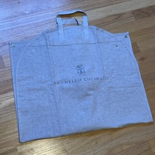 BRUNELLO CUCINELLI linen garment bag 21"x33" Travel