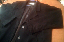 Vtg Howard Wolf Women's Sz 10 Wool Nylon Cashmere Trench Coat Overcoat