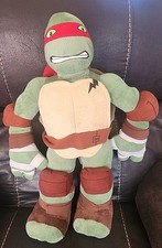 2015 Viacom Teenage Mutant Ninja Turtle Raphael 20" Plush Stuffed Animal Toy TMN