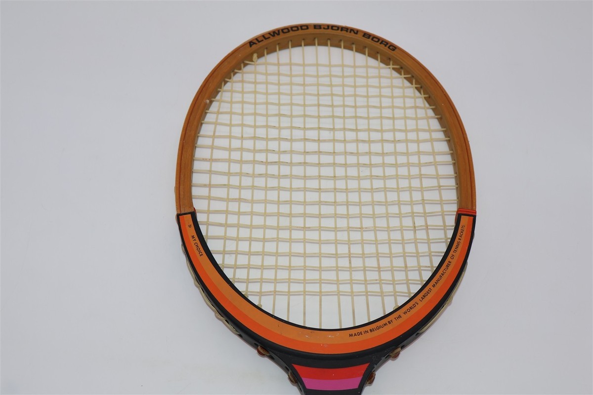 Vintage Donnay Allwood Bjorn Borg Tennis Racquet - | eBay