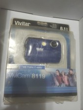 Vivitar ViviCam 8119 Digital Camera 8.1MP Blue NEW